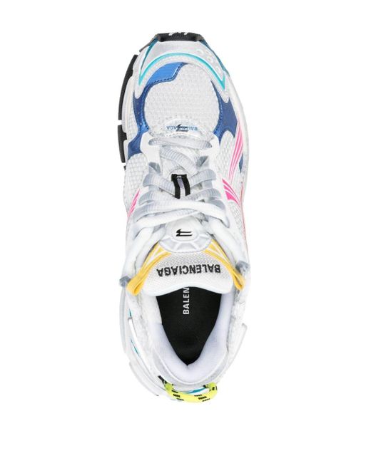Balenciaga Bal Runner Sneakers Met Vlakken in het Multicolor