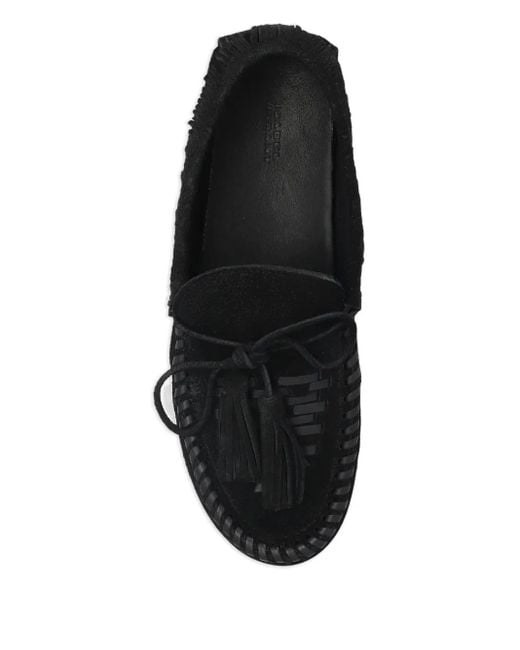 Isabel Marant Black Fitza Tassel Loafers
