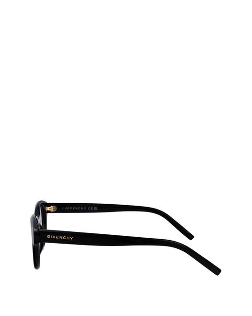 Givenchy Black Round-Frame Glasses for men