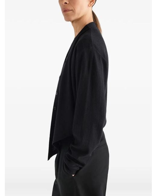 Lemaire Black Trompe-L'Œil Cardigan