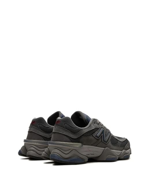 New Balance Black 9060 Panelled Suede Sneakers
