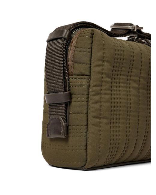 Paul Smith Quilted Messenger Bag in Brown for Men | Lyst