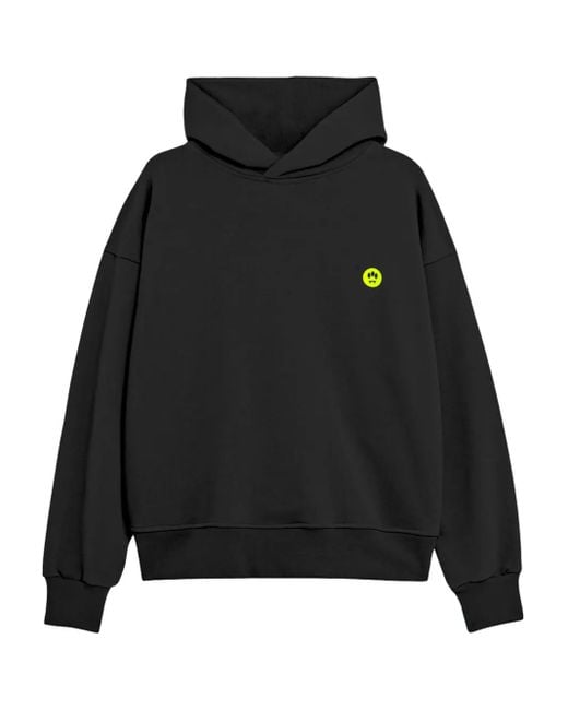 Sudadera Teddy con capucha Barrow de color Black