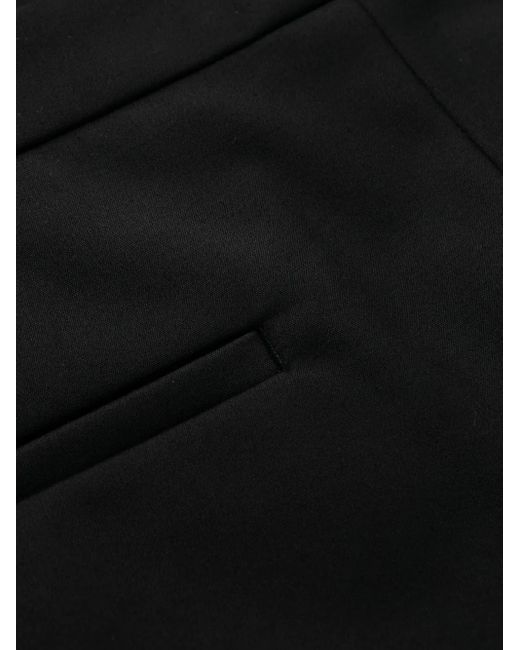 Givenchy Black Flared Tailored Trousers