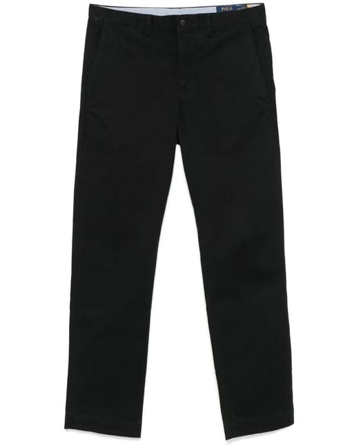 Polo Ralph Lauren Black Tapered Trousers for men