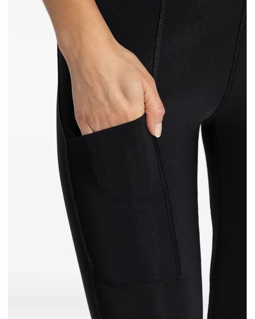 Coperni Black Bermuda Style Cycliste À Taille Élastique