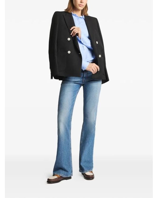 Fay Blue Distressed-Effect Jeans