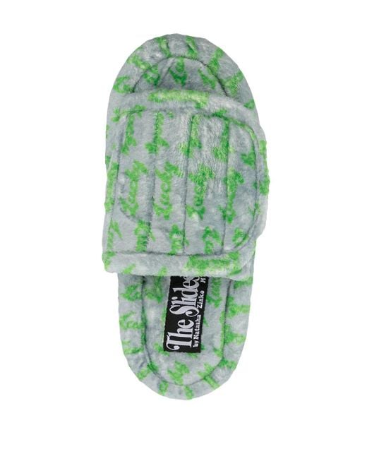 Natasha Zinko Lucky タッチストラップ サンダル Green