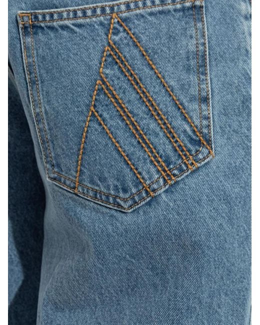 The Attico Blue Jeans