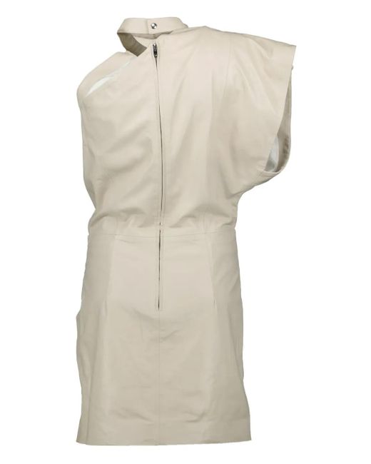 IRO White Leather Dress