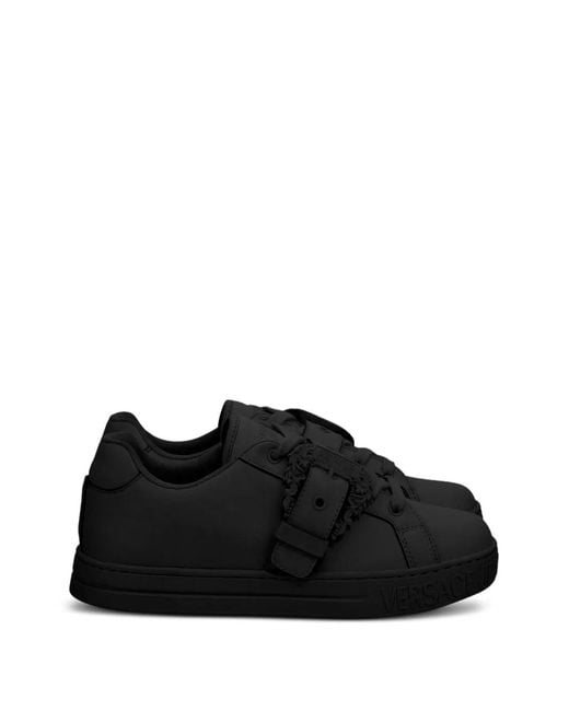 Versace Jeans Couture Black Fondo Court Sneakers
