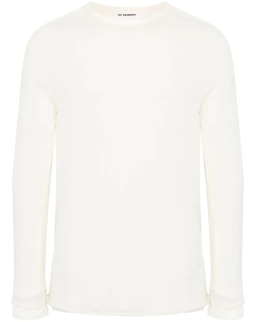 Jil Sander White Layered T-Shirt for men