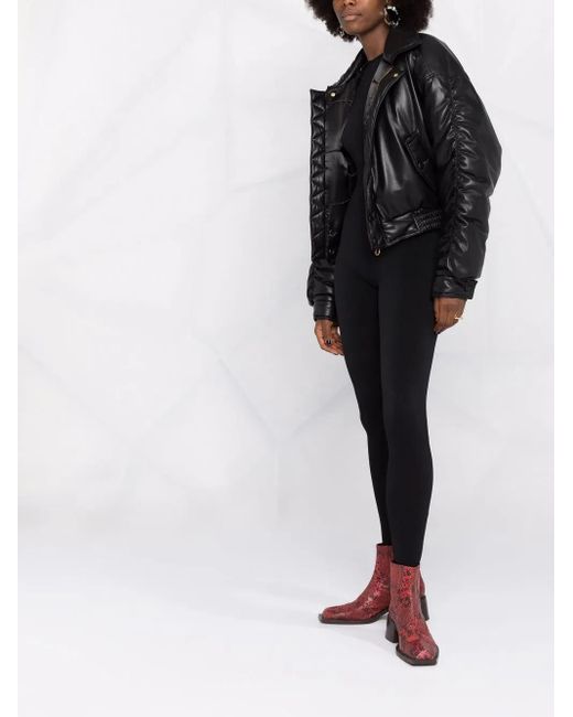 Atu Body Couture Black Round Neck Jumpsuit
