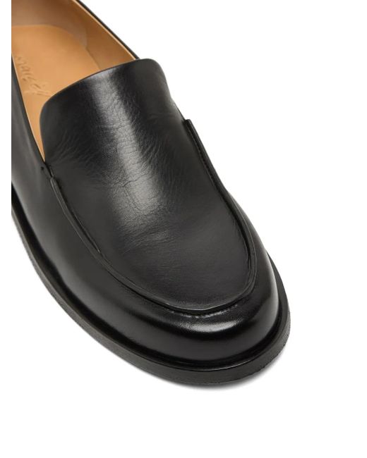 Marsèll Black Leather Loafers