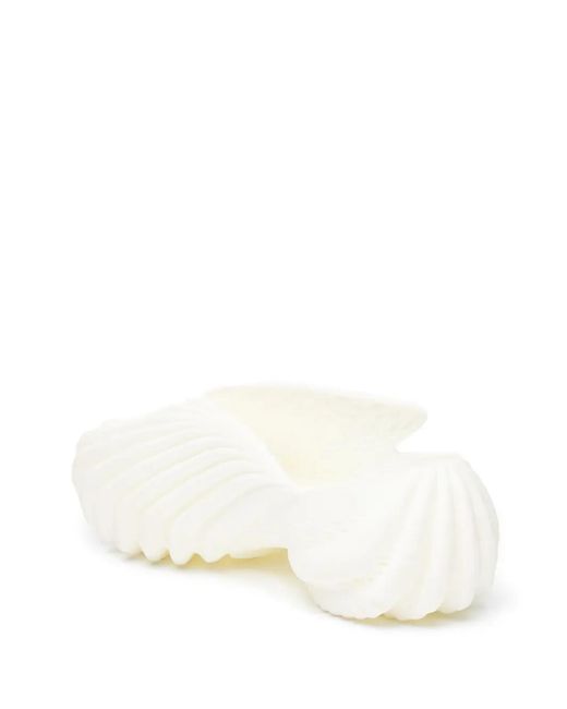 ALIVEFORM White Armis Slide Mules for men