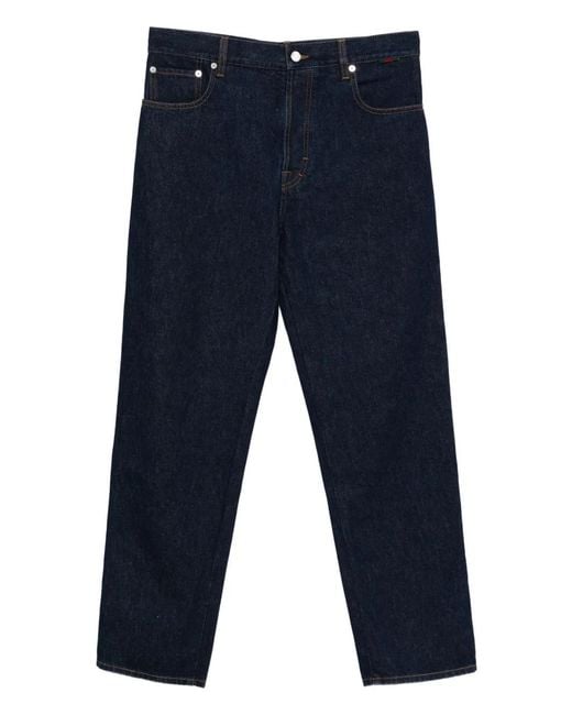 Gucci Blue Five-Pocket Design Jeans for men