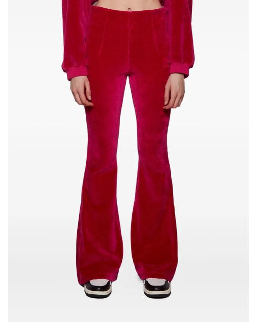Amiri Velour Flared Pants
