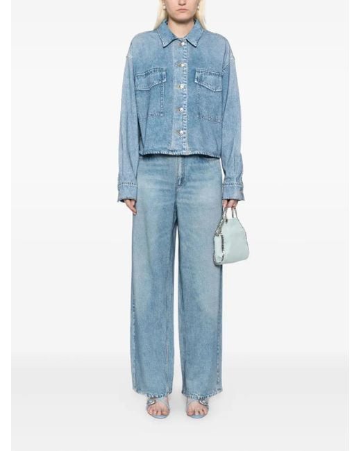 Rag & Bone Blue Shea Jeans