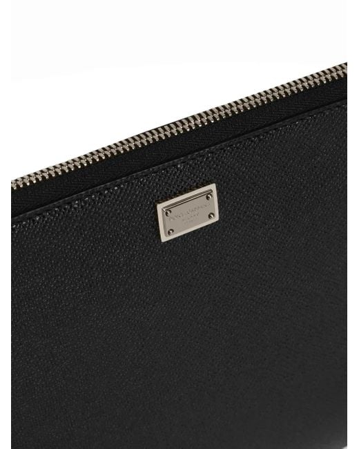 Dolce & Gabbana Klassische Clutch in Black für Herren