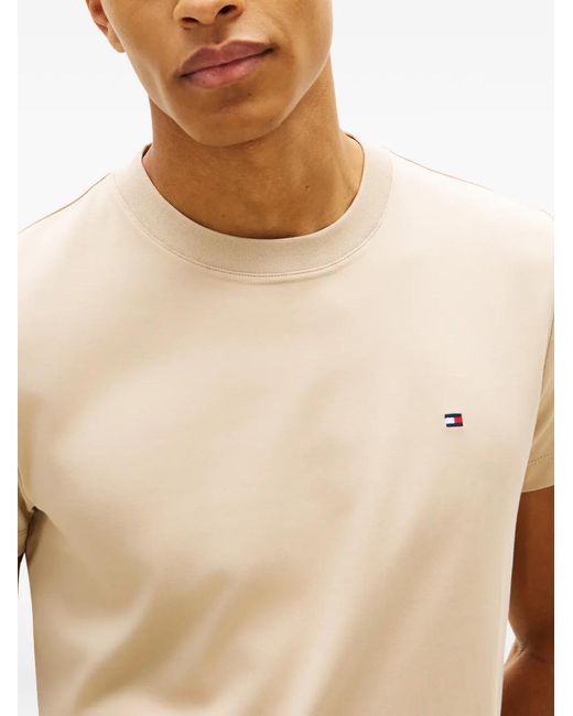 Tommy Hilfiger Natural Crew-Neck T-Shirt for men