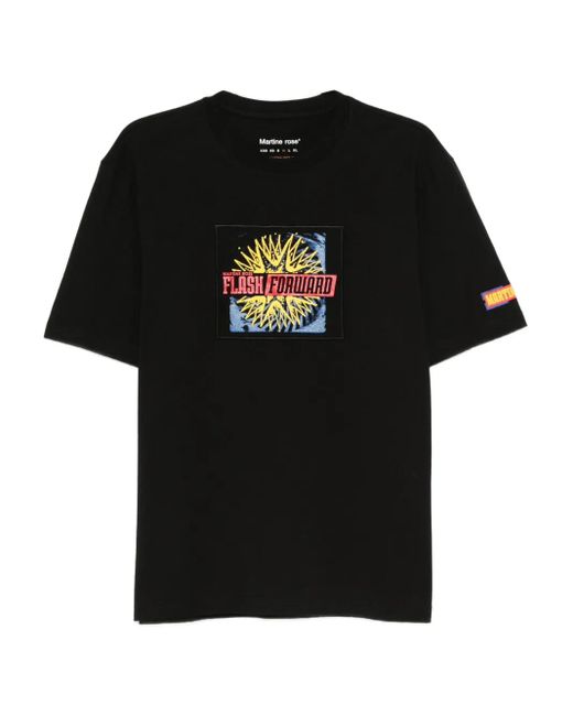 メンズ Martine Rose グラフィック Tシャツ Black