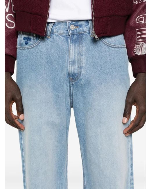 Arte' Blue Five-Pockets Jeans for men
