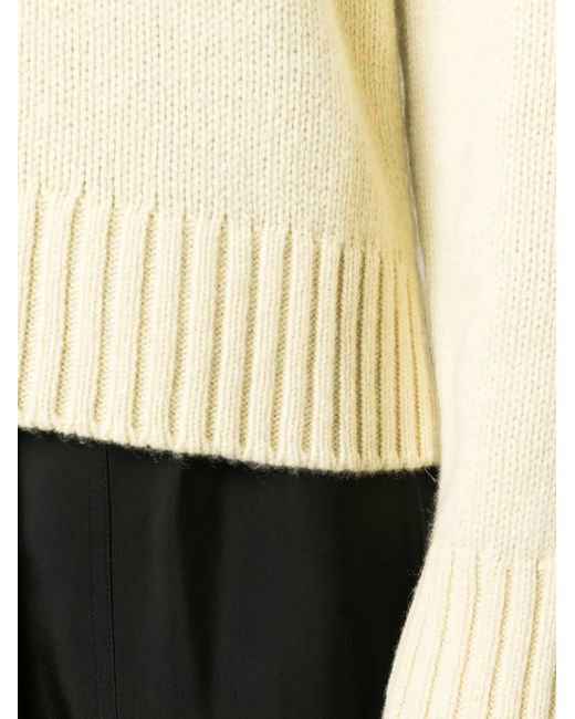 Jil Sander Natural Crew-Neck Jumper