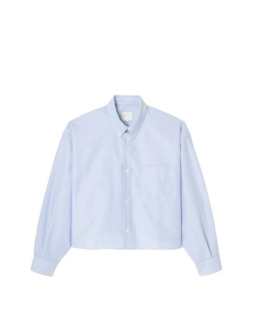 A.P.C. Blue Sophia Button-Down Shirt