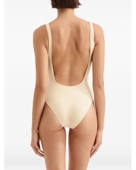 Eres White Panama Cut-Out Swimsuit