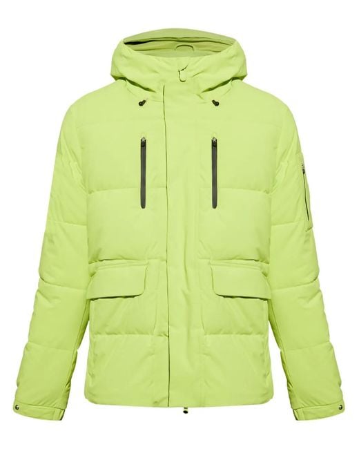 Save The Duck Green Hooded Jacket for men