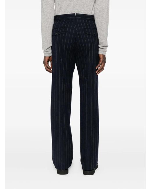 Tom Ford Wollen Broek in het Blue voor heren