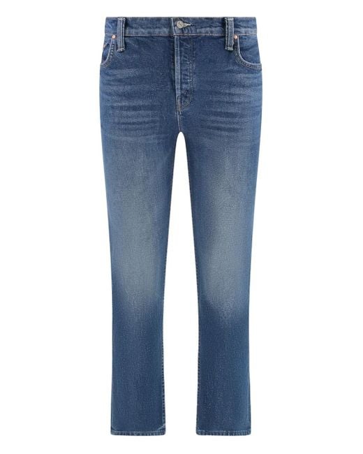 Mother Blue The Tomcat Ankle Jeans