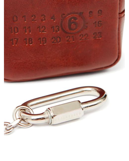 MM6 by Maison Martin Margiela Utility Key ポーチ Red