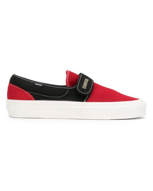Vans Slip-on 47 'fear Of God' Shoes in Red/Black (Red) for Men - Save 8% |  Lyst