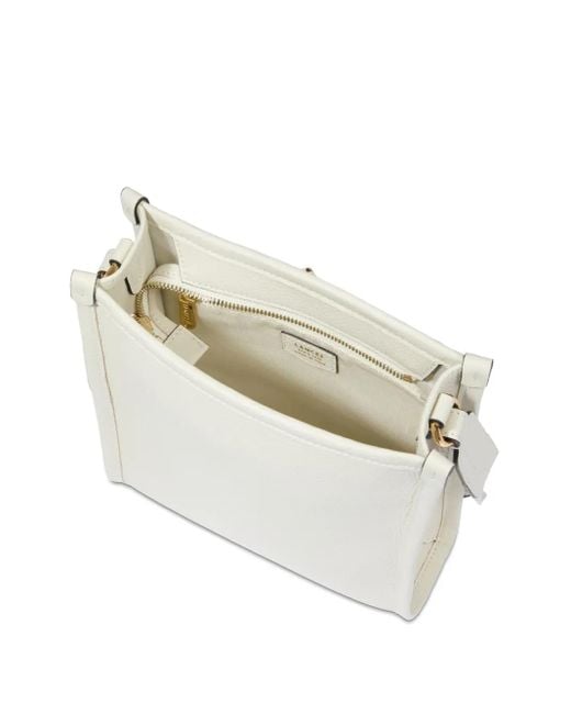 Lancel White Jour Crossbody Bag