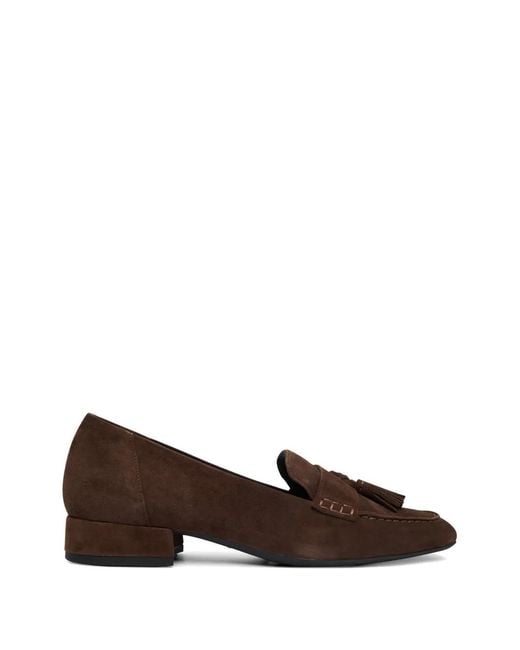 Vagabond Brown Debbi Tassel-Detail Loafers
