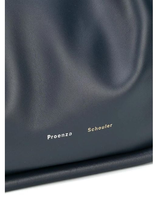 Proenza Schouler Blue L Ruched Tote Bag