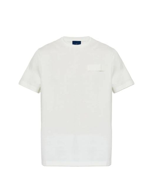 Paul & Shark White Logo-Detail T-Shirt for men
