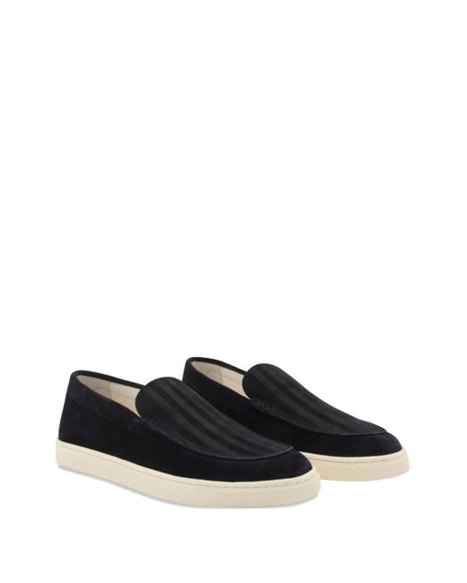 Mocassins En Daim Brunello Cucinelli pour homme en coloris Black