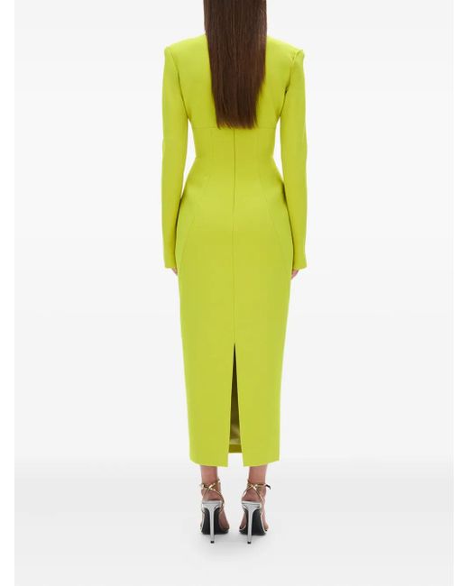 Vestido largo Dover Rachel Gilbert de color Yellow