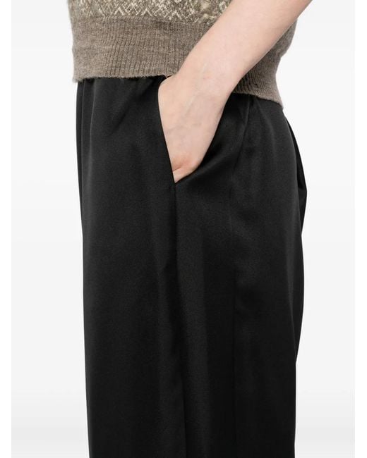 Lisa Yang Cropped Broek in het Black