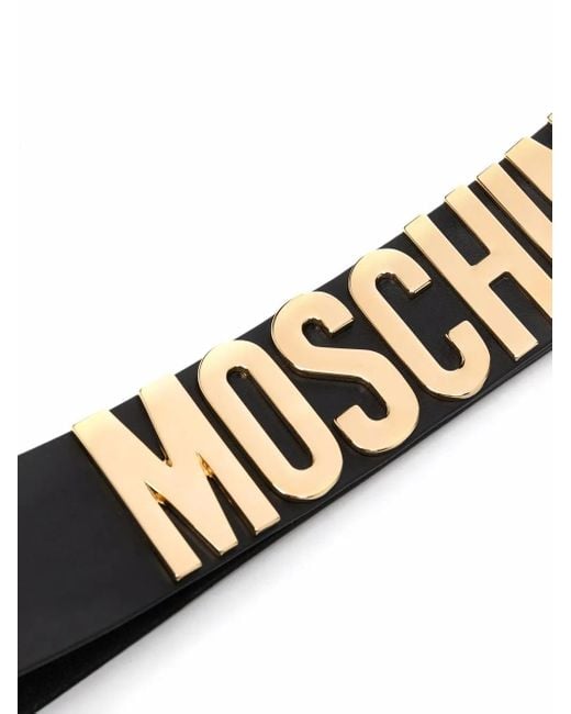 Moschino Black Belts