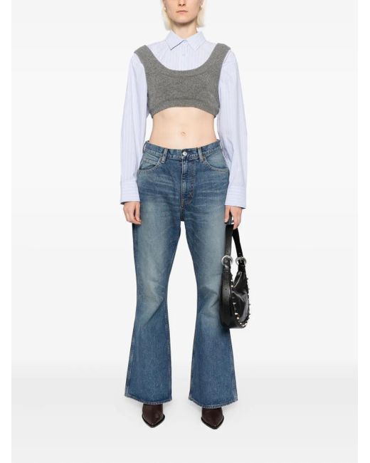 MASU Blue Boy Flared Jeans