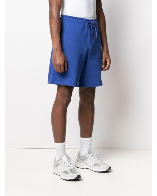 Daily Paper Shorts Met Trekkoord in het Blauw - Lyst