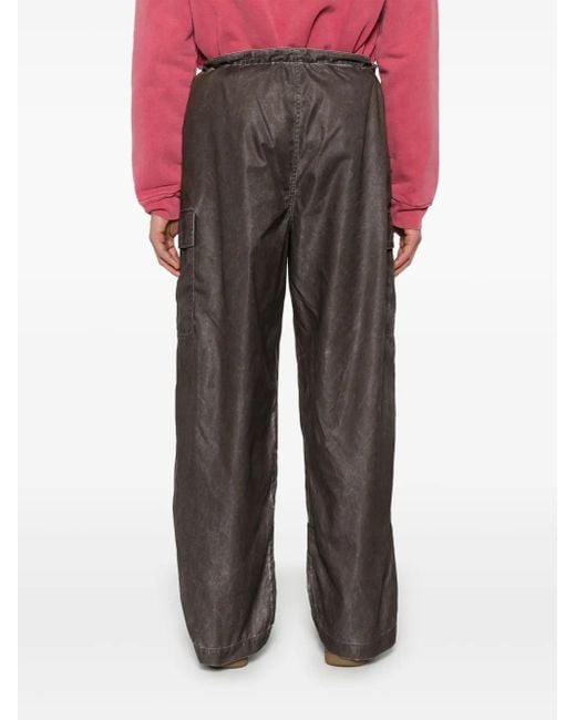 Our Legacy Gray Relaxed Fit Straight Pants for men