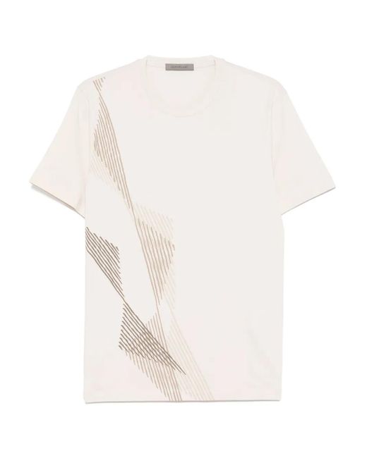 メンズ Corneliani ジャージー Tシャツ White