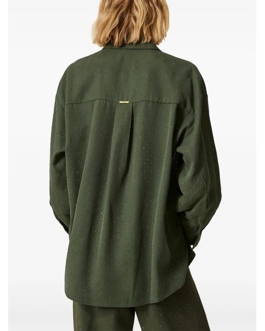 Twinset Green Long-Sleeves Shirt