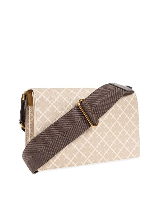 By Malene Birger Natural Loenna Monogrammed Shoulder Bag