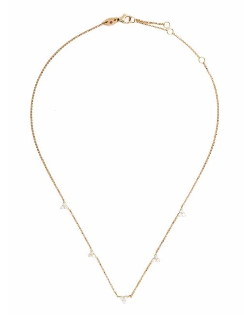 Roberto Coin Metallic 18Kt Love By The Yard Diamond Necklace