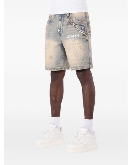 Short À Ornements GUAPI pour homme en coloris White